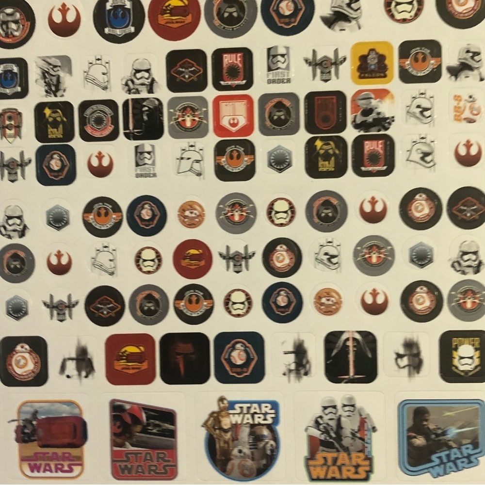 2 Star Wars Sticker Books - Picture 4 of 14